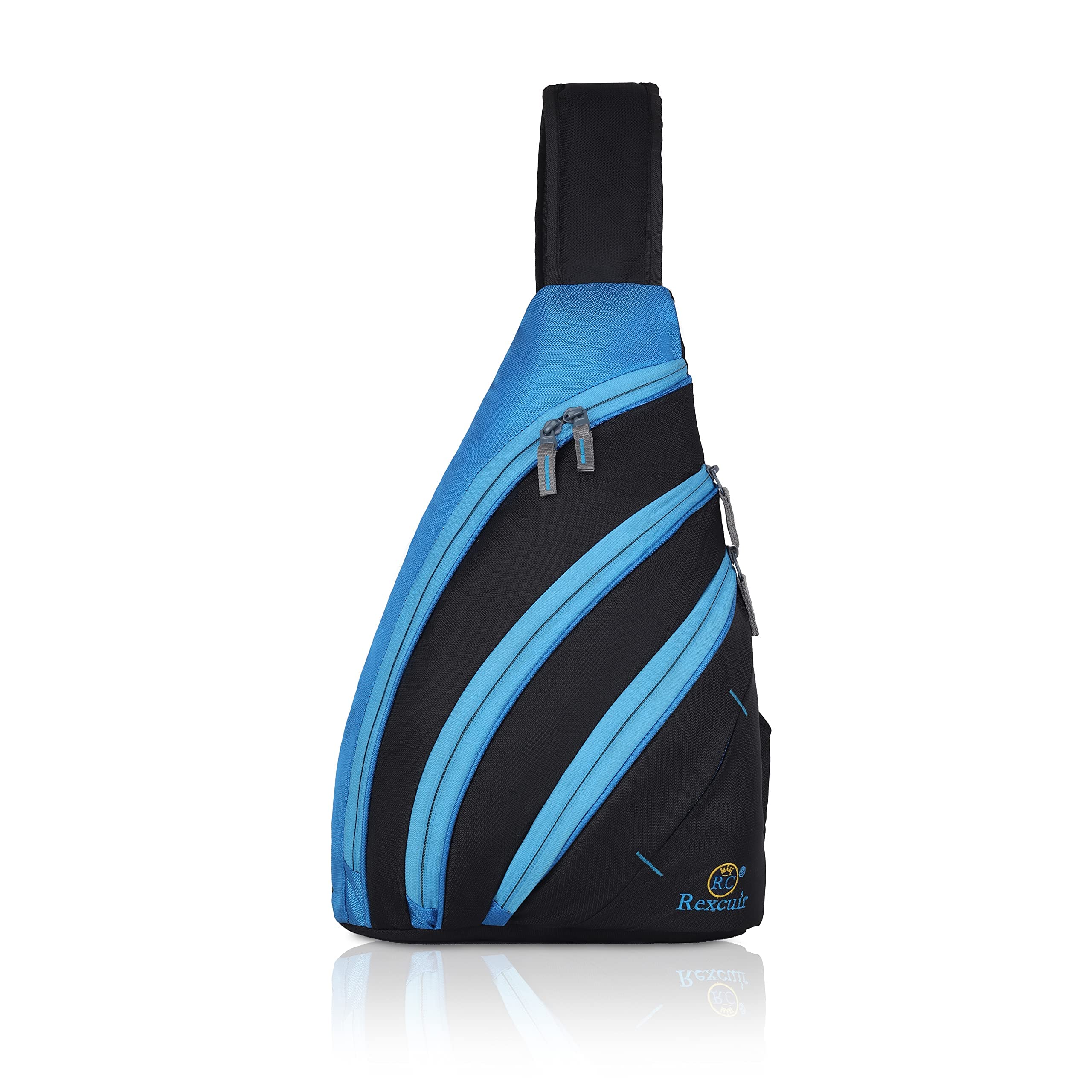 RC Rexcuir Sling Bag For Men | Chest | Stylish Shoulder | Crossbody Bag | Lightweight One Strap Sling backpack For travelling | Hiking | Jogging | Gym | Picnic & Daily Use