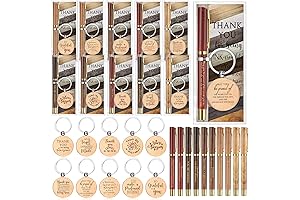 30-Pack Medical Assistant Appreciation Gift Set: 10 Pens, 10 Keychains, 10 Cards