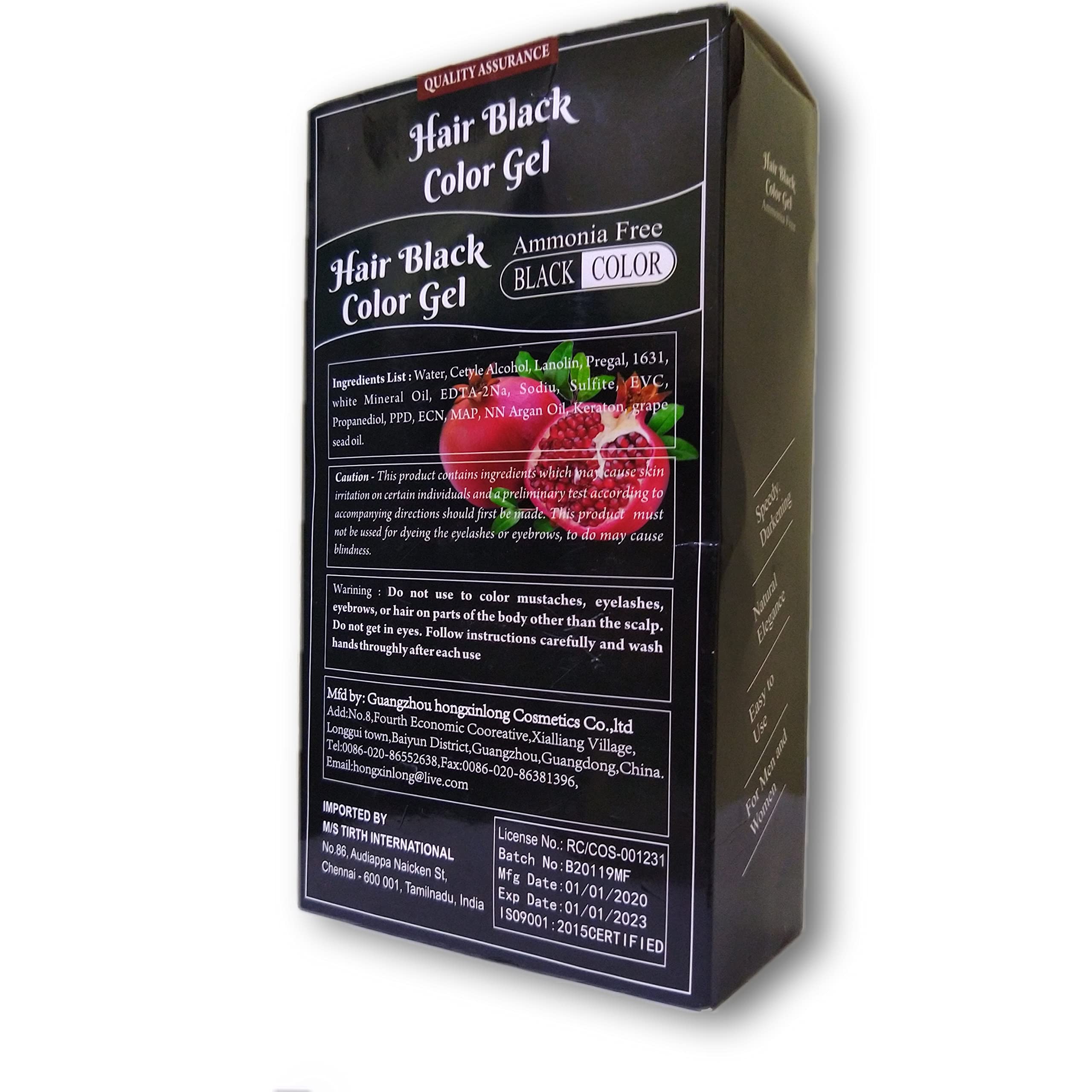 Hair Black Colour Gel Colour Expert Mix Fruit Vinegar (500g*2) Buy