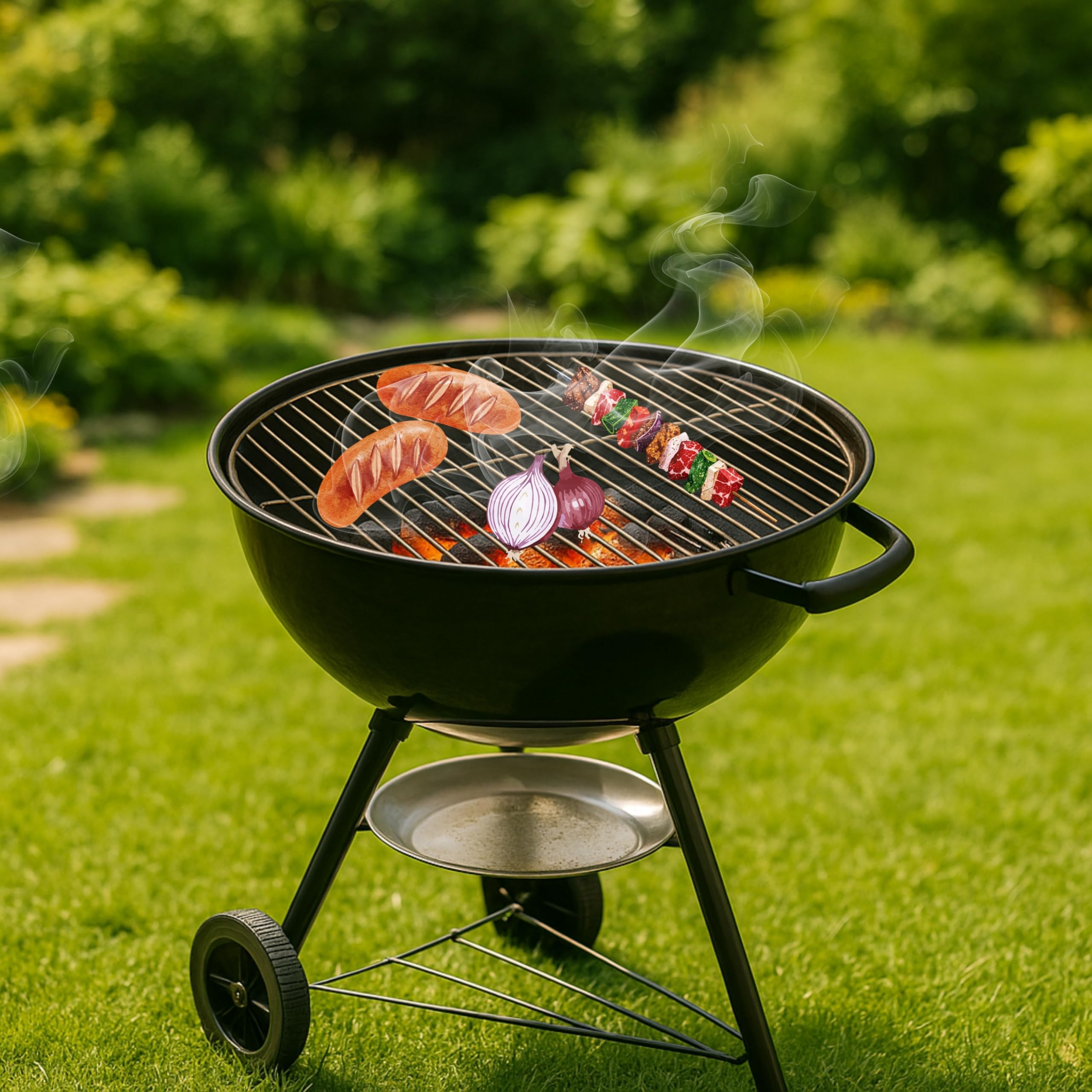 Griglia per Barbecue Acciaio Inox Rotonda Ø 44,5 cm AISI 430 Weber