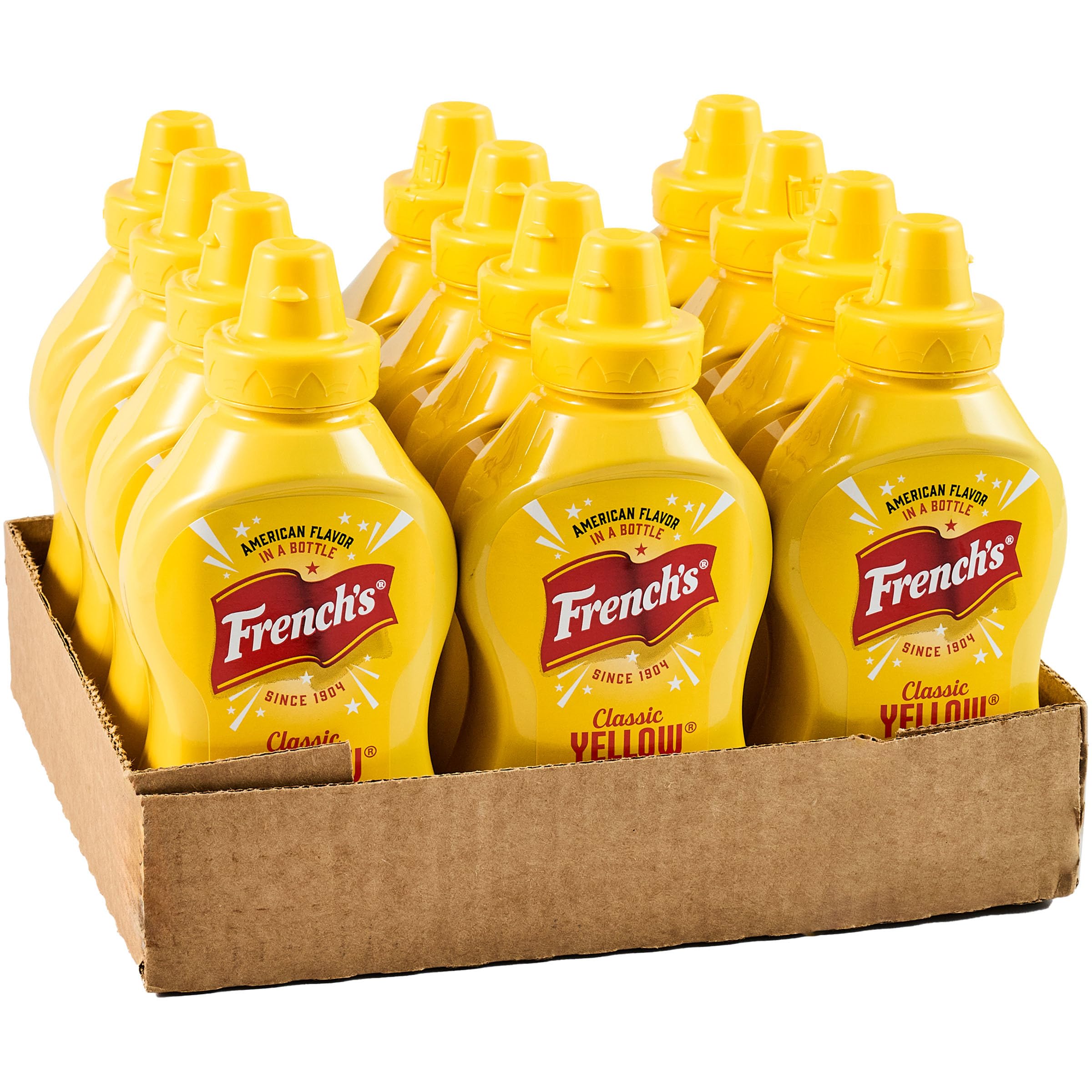 Amazon.com : French's Classic Yellow Mustard Squeeze Bottle, 12 oz