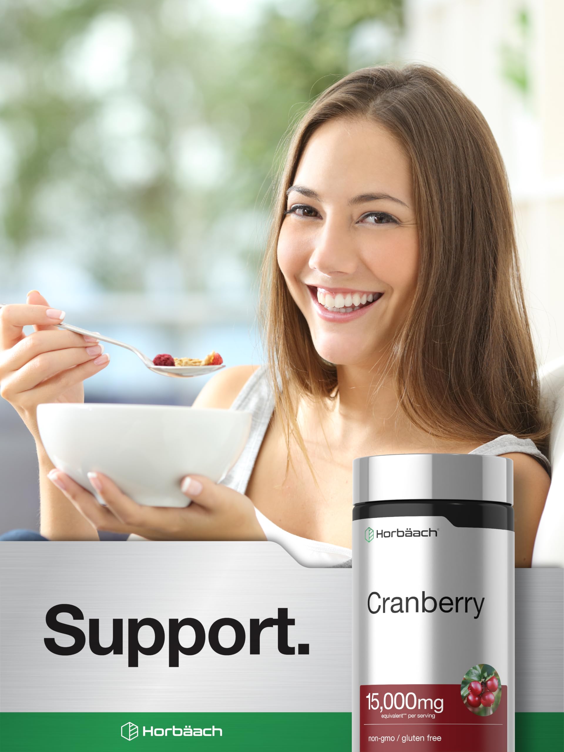Horbäach Cranberry Concentrate Extract Pills with Vitamin C — Amazon image 6