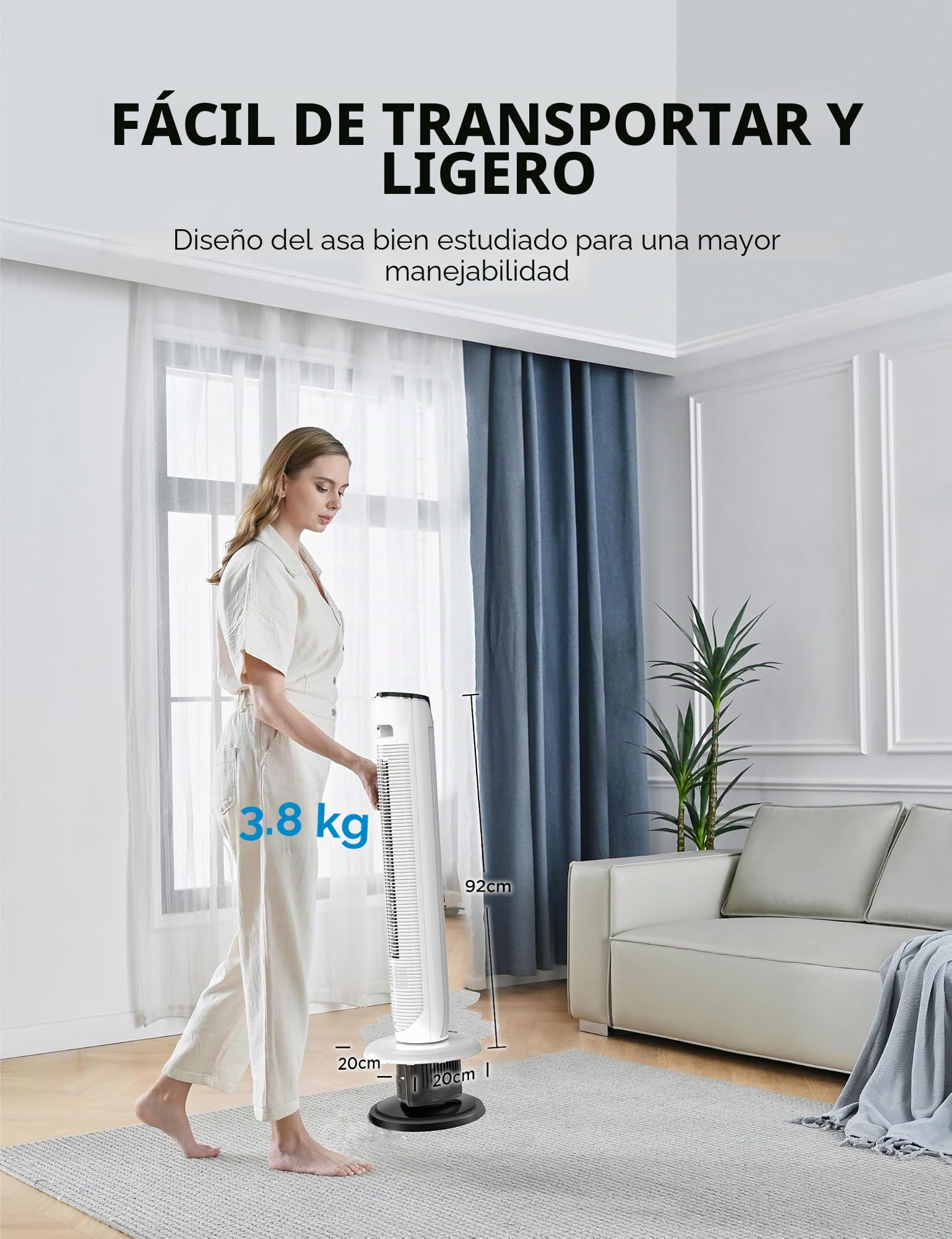 Midea Ventilador de pie