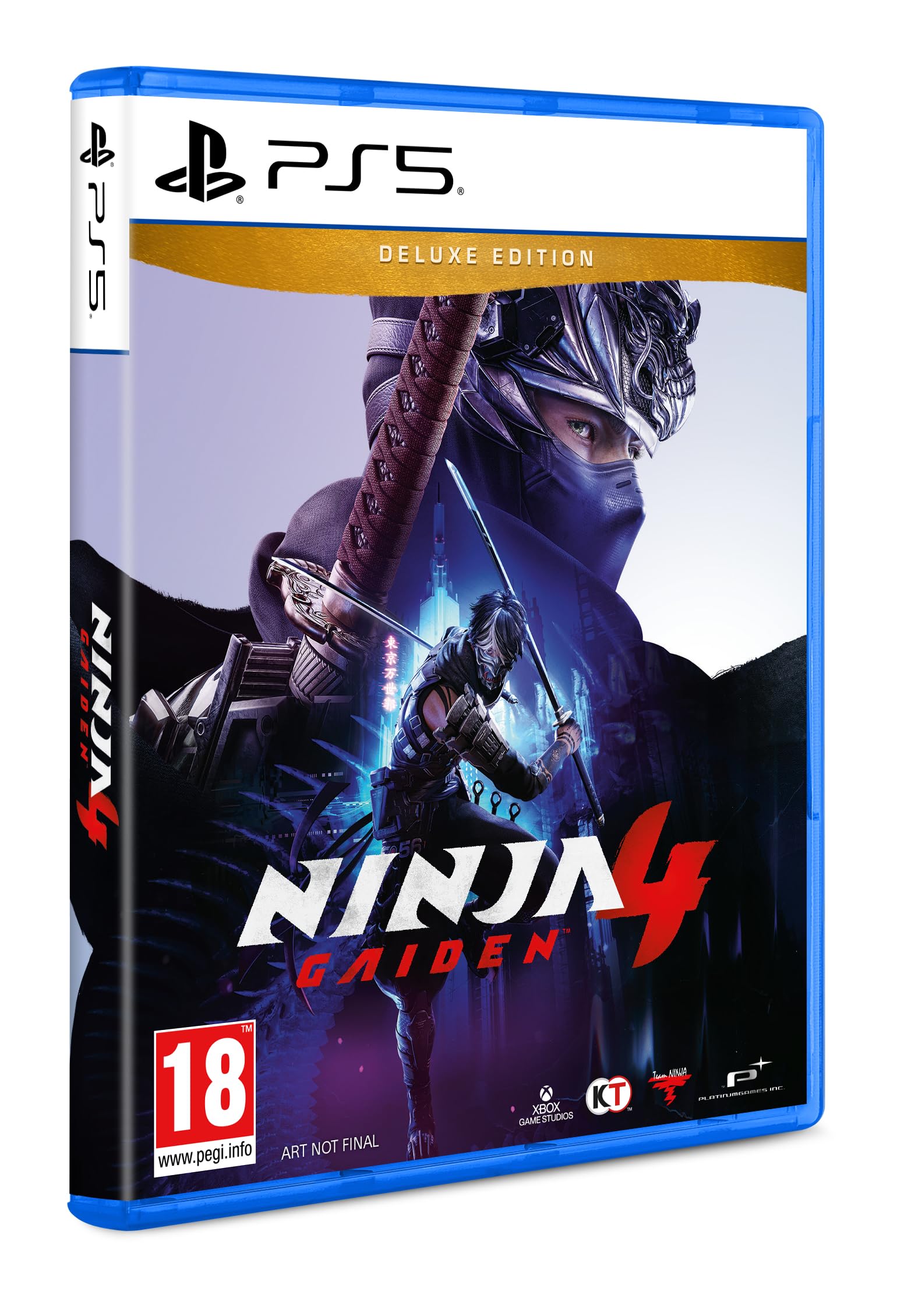 NINJA GAIDEN 4 – edycja Deluxe – PlayStation 5 [dysk + kod w pudełku]