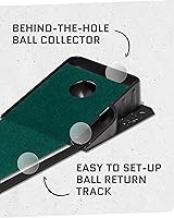 Vista 5 de SKLZ Putting Green: Perfect Your Golf Skills with Realistic Home Practice - Improve Your Putting Stroke, Lower Your Scores, and Enjoy Convenient