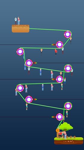 Draw To Save The People Zipline Rescue Puzzle Game 2025