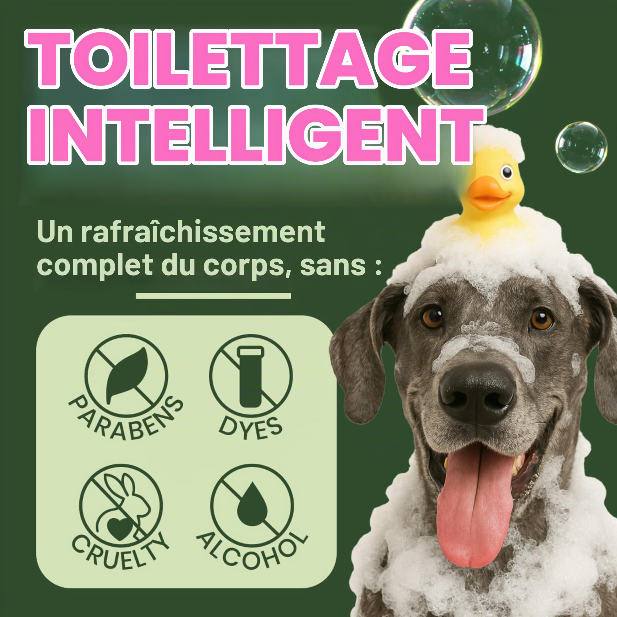 TropiClean Shampooing pour chiens et chats, nettoie et hydrate en profondeur, à base d’ingrédients naturels - Baies et noix de coco, 3,8 L