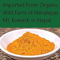 Vista 3 de FRESH HIMALAYAS Polvo de cúrcuma orgánica de alta calidad con curcumina, 14.11 oz Sin gluten, sin OMG y apto para dieta cetogénica, potenciador