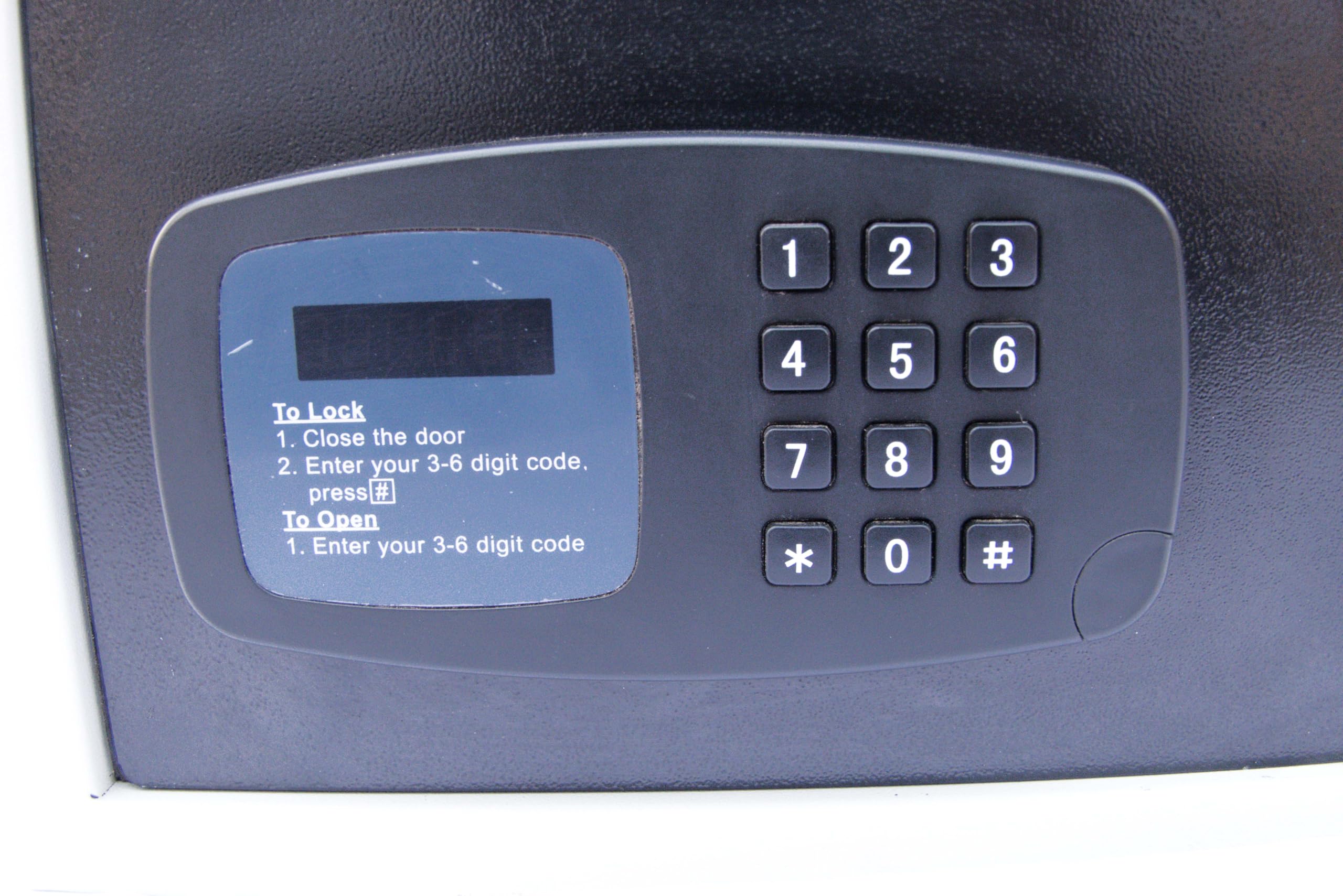 Electronic Safe Locker for Home & Office | Digital Keypad + Manual Key | 3–6 Digit Password | Steel Body | Auto-Lock Security | Grey | Model SLD 3