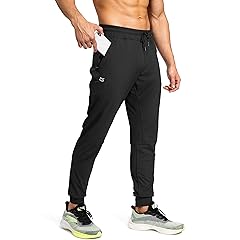Men's Sweatpants with Zipper Pockets Athletic Pants Traning Track Pants Joggers for Men Soccer, Running, Workout
