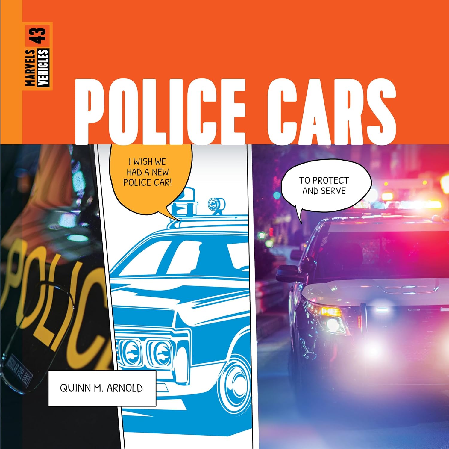 Police Cars (Marvels)      Library Binding – July 15, 2025