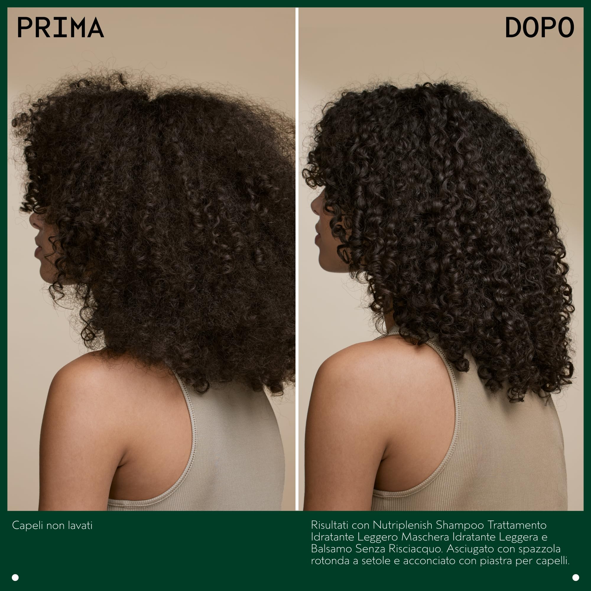 Aveda Nutriplenish Maschera Capelli Idratazione leggera - Maschera in gel-crema per capelli secchi da sottili a medi - Olio di melagrana e cocco burro di mango (150 ml)