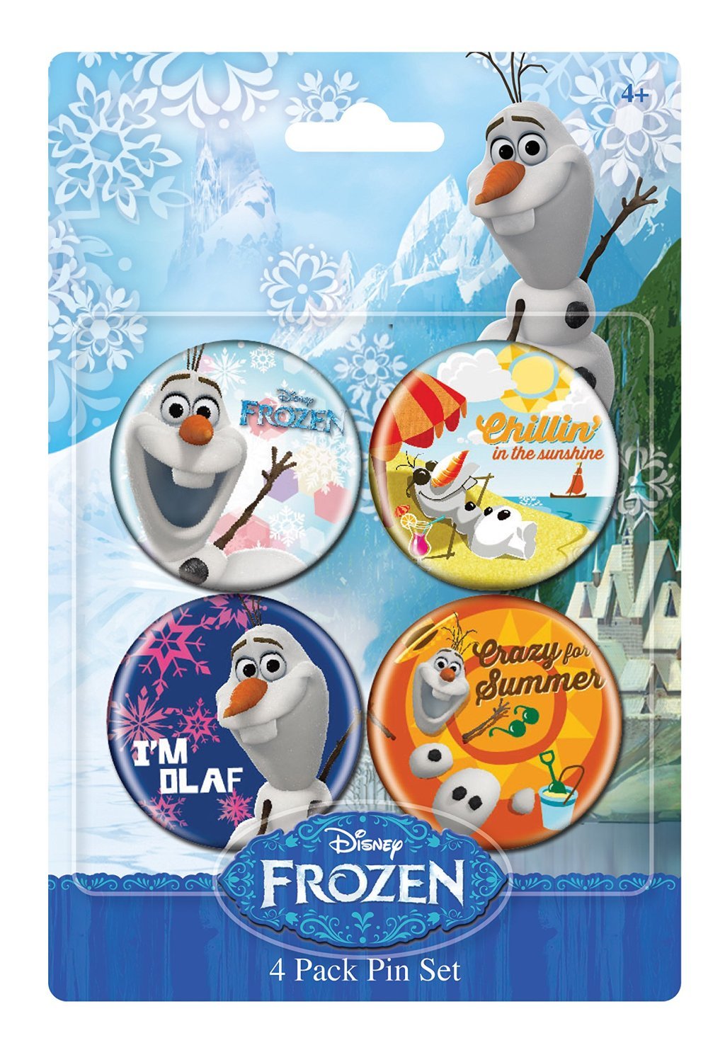 Disney Frozen Olaf 4 pines para llevar la magia 2