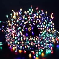 Elegear LED Fényfüzér 40m 300 LED Elemes Kültéri Beltéri Időzítővel IP44 Vízálló 8 Mód Karácsonyfa Dekoráció Kert Party 1