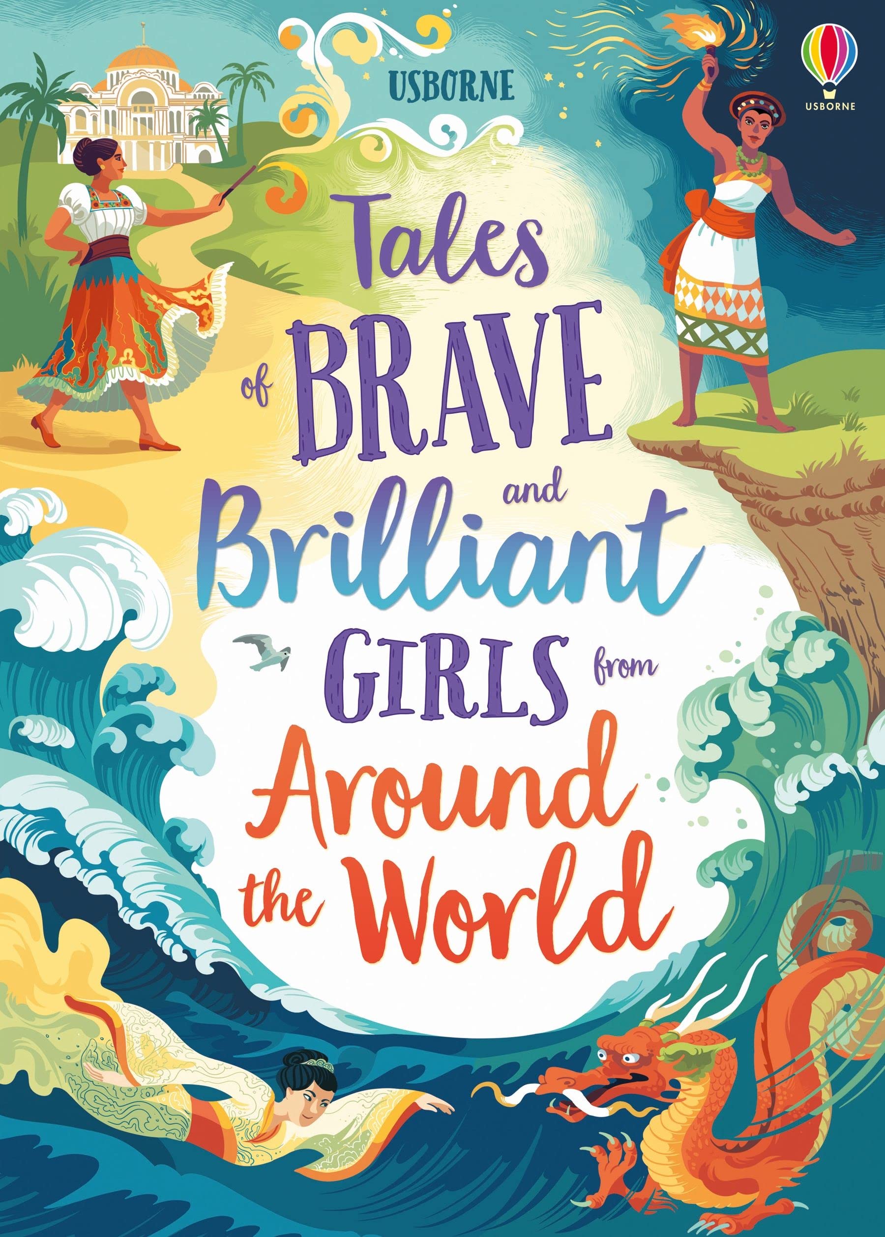 Tales of Brave and Brilliant Girls from Around the World Hardcover – Big Book, 3 September 2020