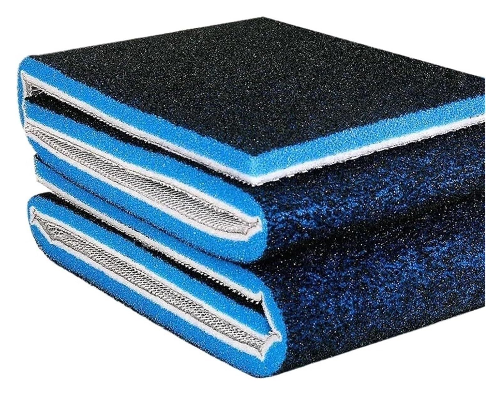 Media filtrante in spugna | Filtrazione dell'acquario: dimensioni multiple 50x11-100x40 cm(50x40x2cm)