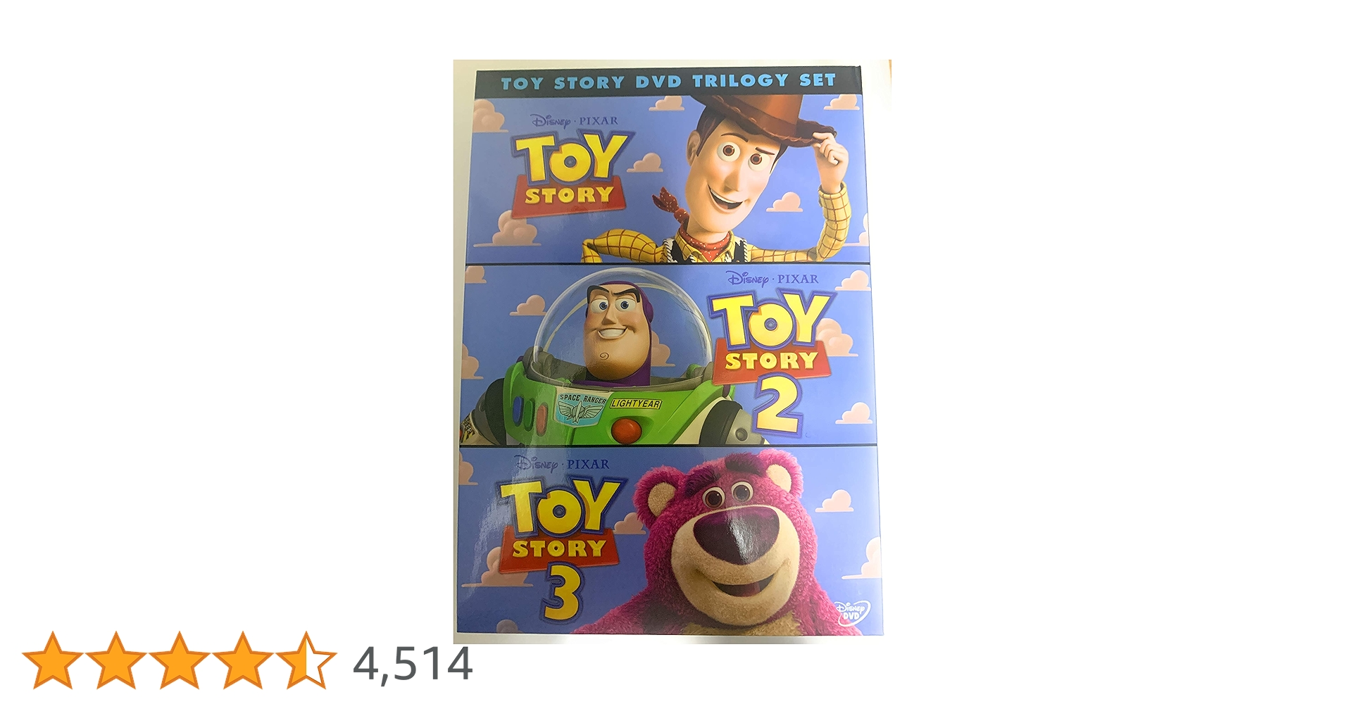 Amazon.co.jp: トイ・ストーリー DVD・トリロジー・セット (期間限定