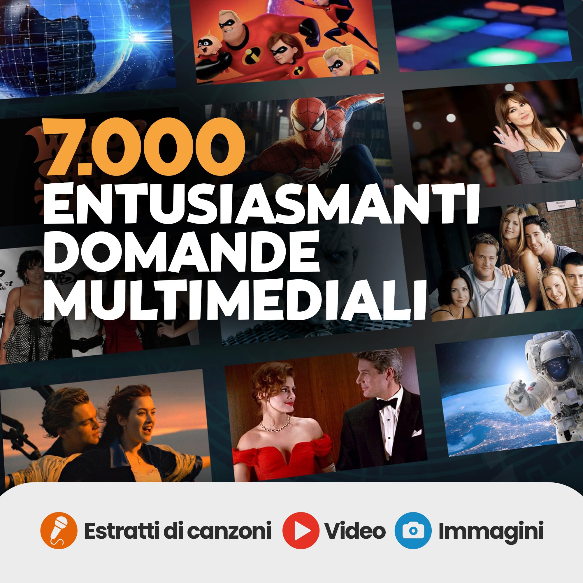 Outsmarted Ultimate Edition – 10 entusiasmanti categorie bonus | Bambini, ragazzi e adulti | Per le serate di gioco in famiglia e con gli amici | 2–24 giocatori | Età +8 | +10.000 domande