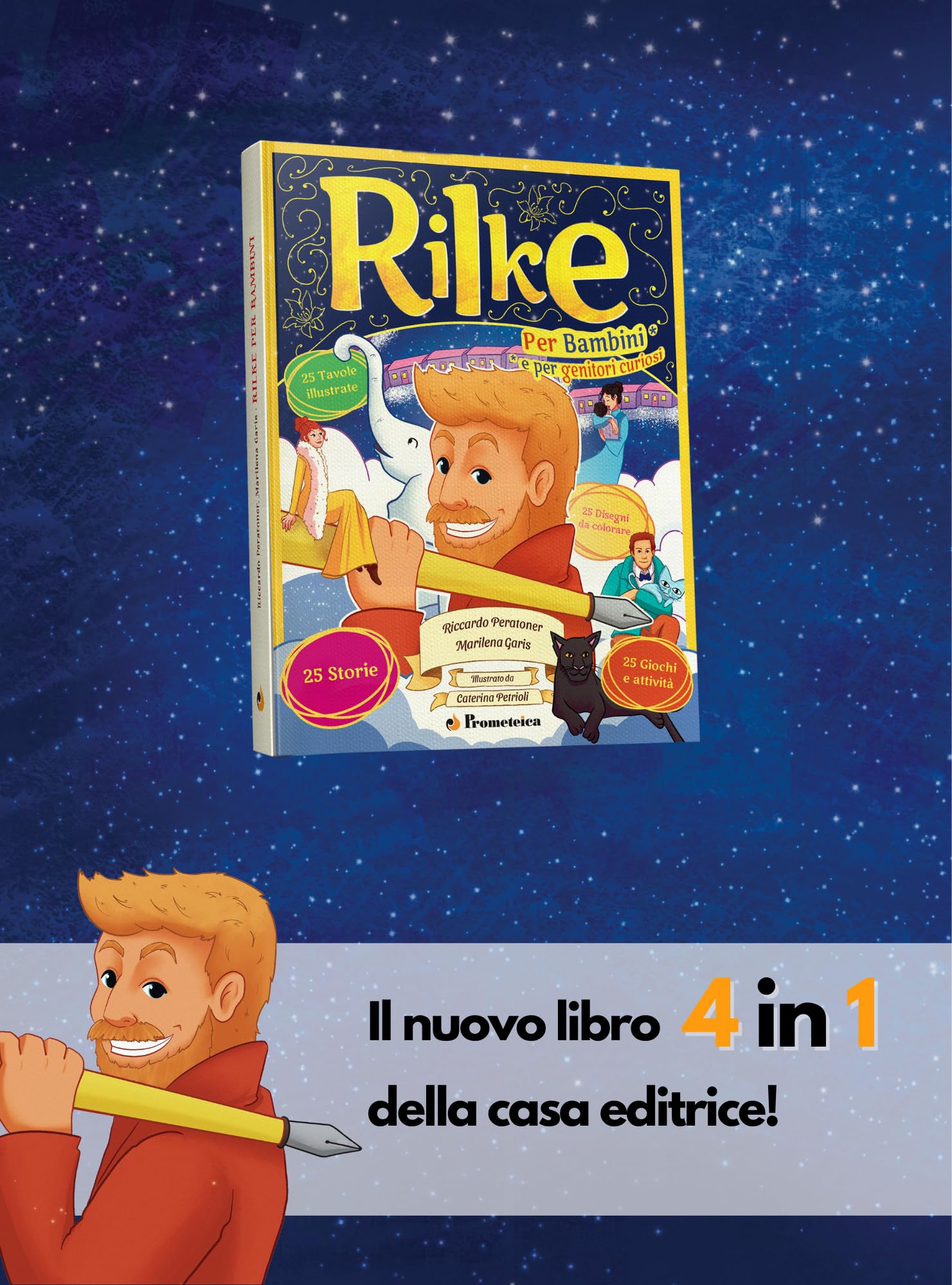 Rilke per bambini (e per genitori curiosi). Vita e poesia
