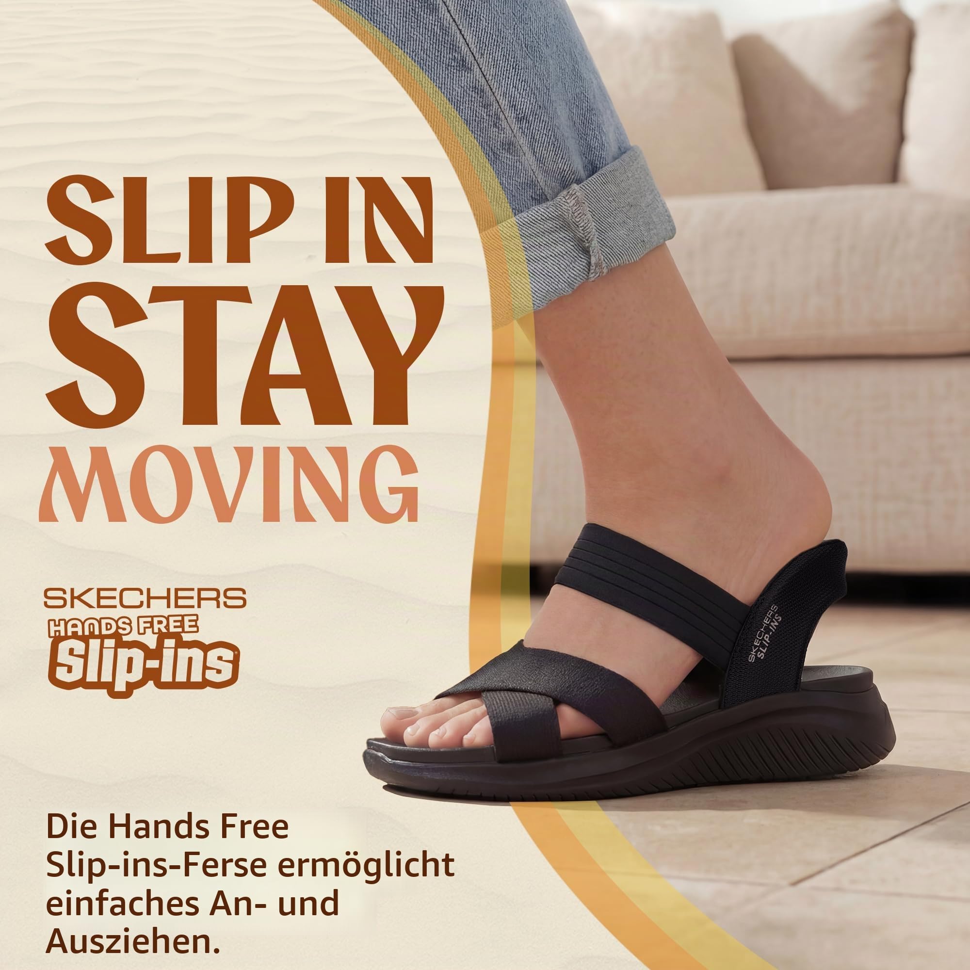 Skechers Damen Ultra Flex 3.0 Sandal Never Better – Bild 8