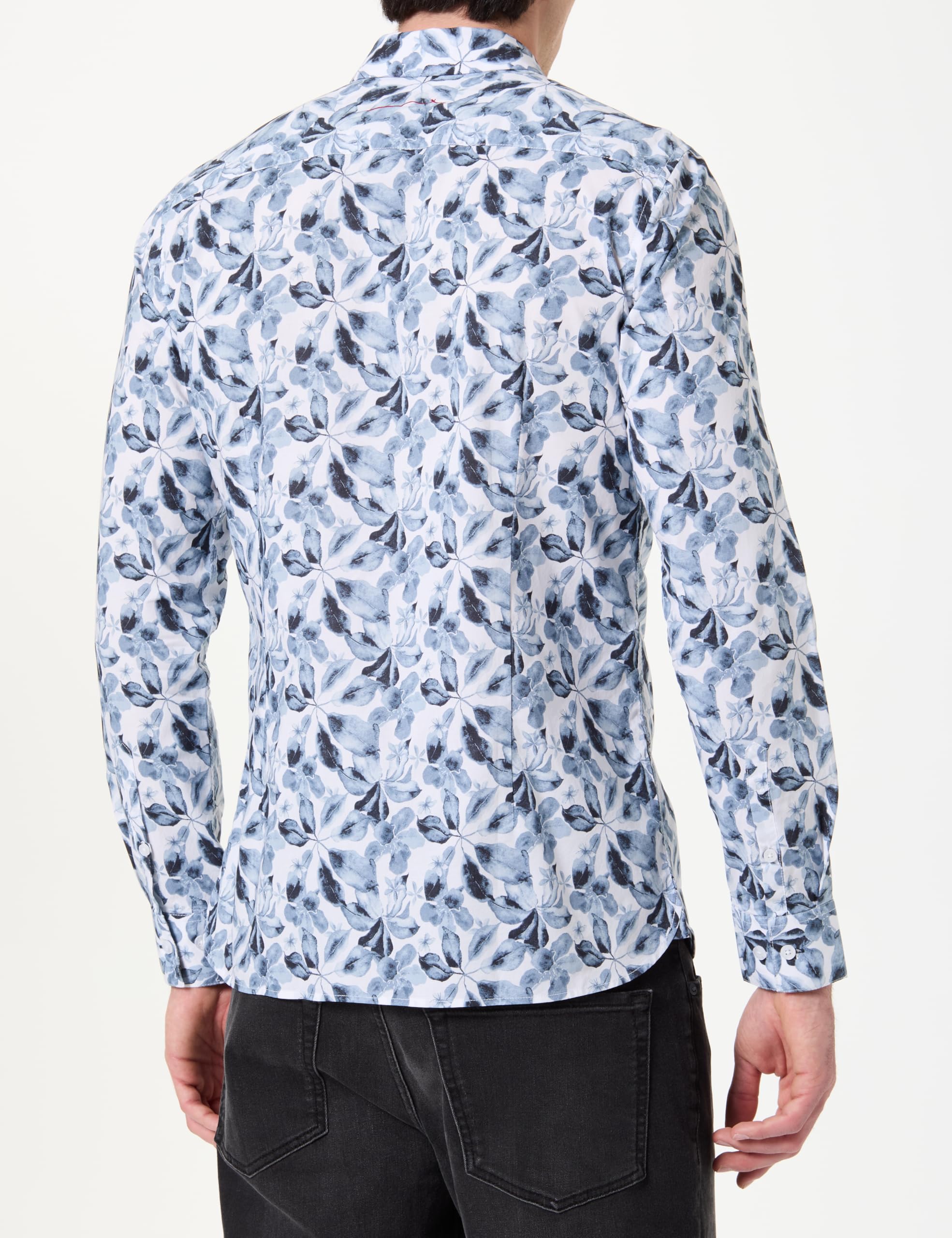 Teddy Smith C-Axel Ml Camisa de Vestir Hombre