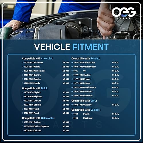 Miniatura 4 de Piezas OEG Nuevo Distribuidor Compatible Con Chevy, Buick, Olds Cutlass Calais Salon Supreme, Pontiac Grand Leans Grand Prix, Cadillac 3.8 V6