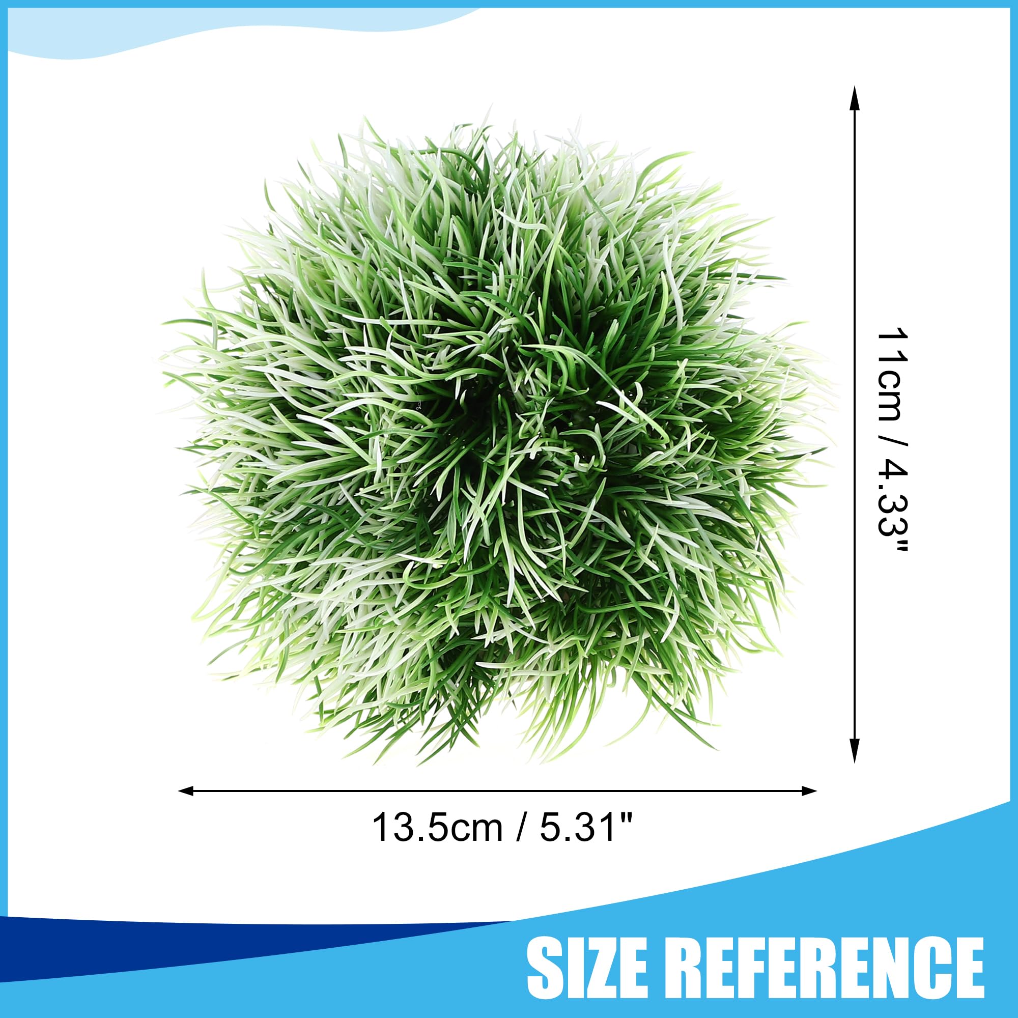 CAPASTEC Artificial Aquarium Grass Ball - Image 3
