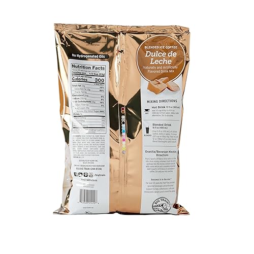 Vista 112 de Big Train Mezcla de café helado mezclado con moca reducida, 3.5 libras (paquete de 1) Latte + Latte Chai con especias 1.9 Lb,Café helado