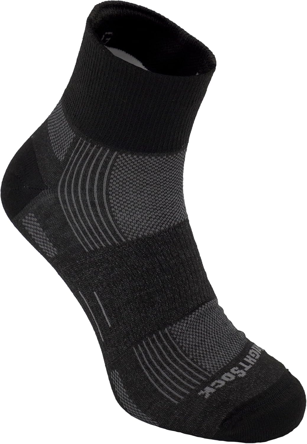 Wrightsock Explore Quarter Hiking Socks for Men and Women – Cushioned, Eco-Friendly Anti Blister Socks - American Made