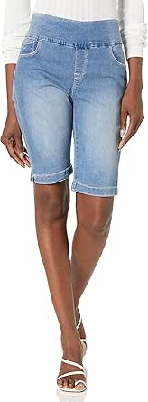 Amanda pull-on Bermuda short for women