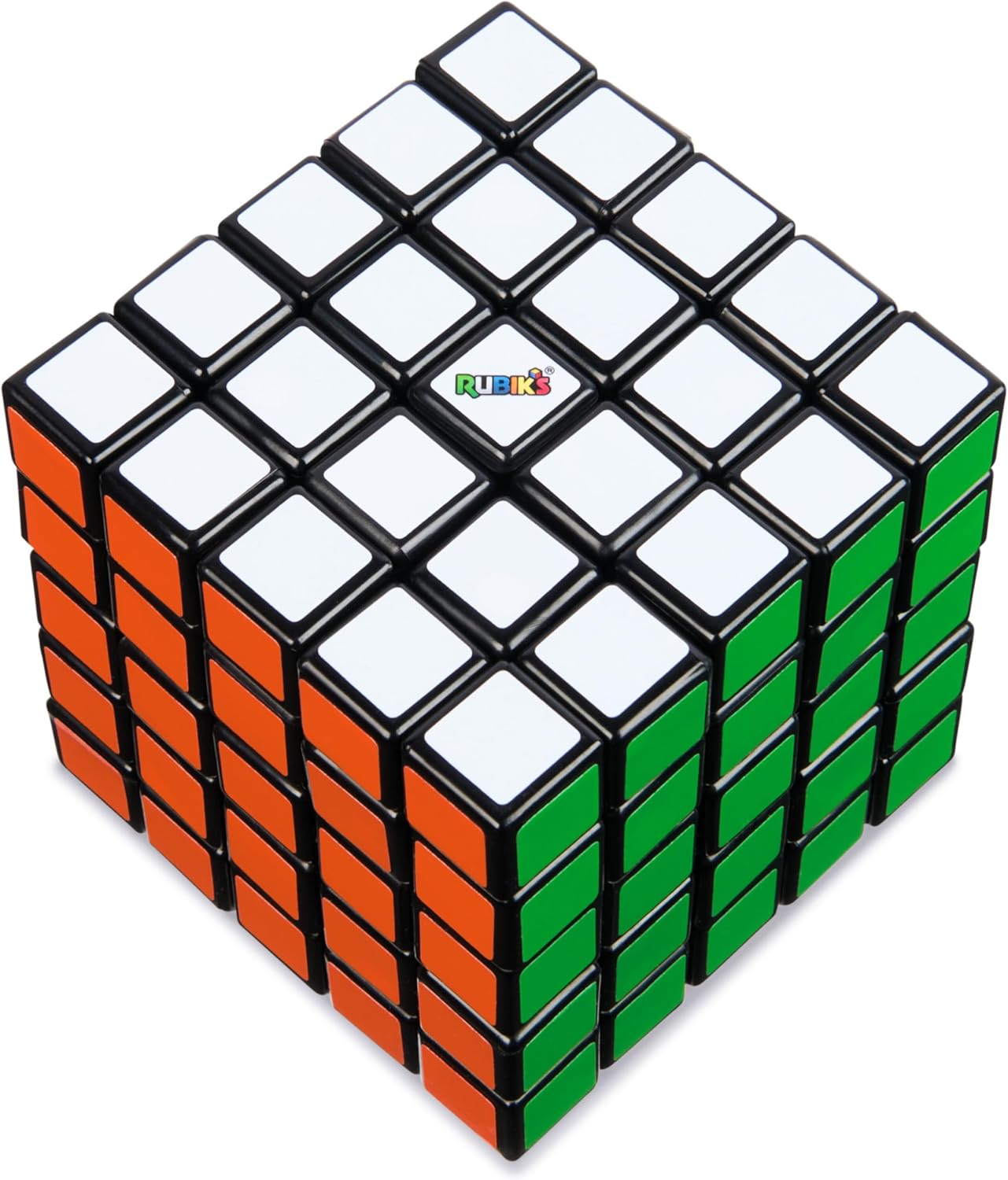 Rubik’s Cube, 5x5 Cube Color-Matching Puzzle Highly Complex Problem-Solving STEM Toy Brain Teaser Fidget Toy for Kids, for Ages 8 & Up