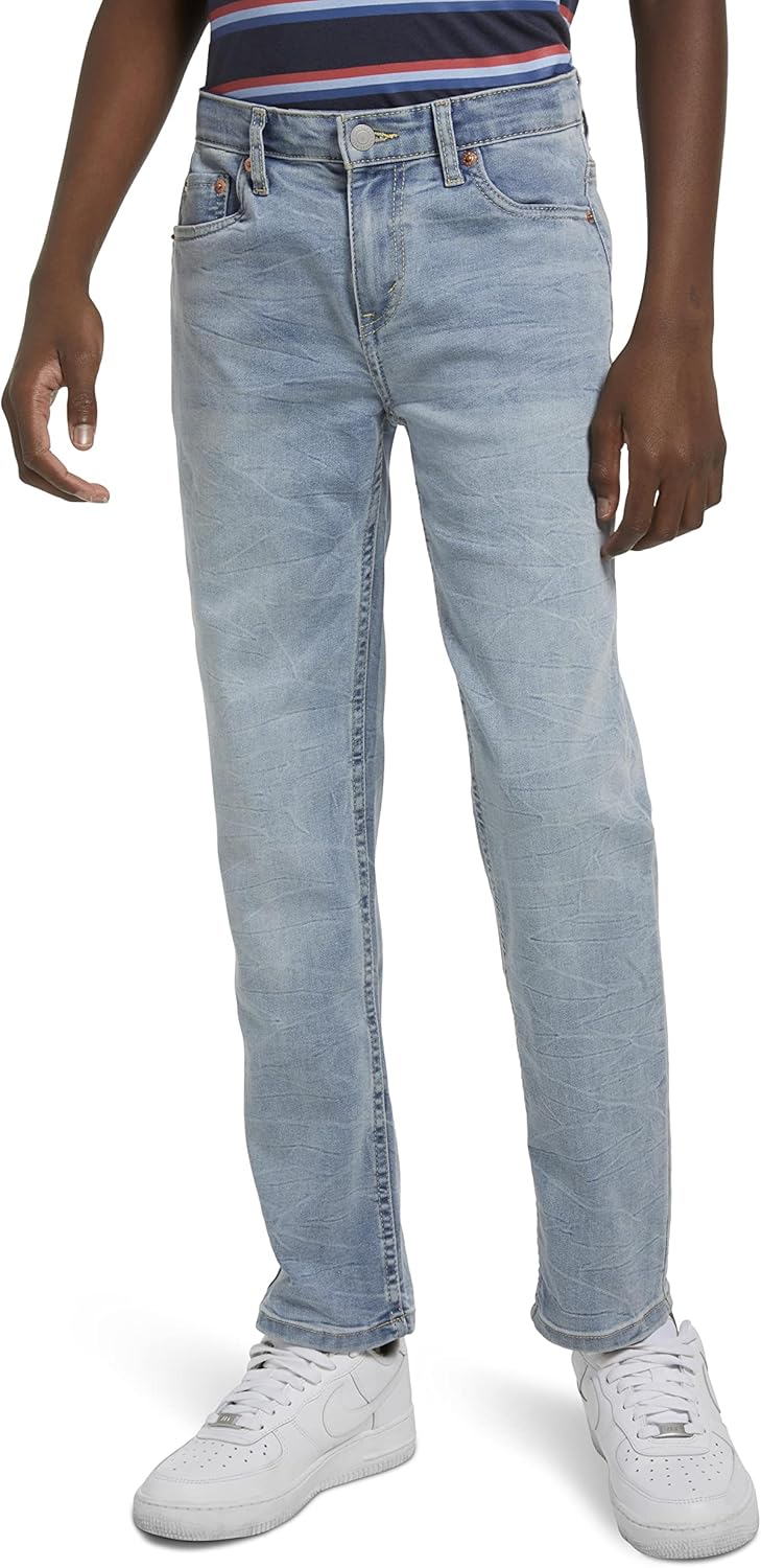Levi's Boys 502 Regular Taper Fit Performance Jeans - Image 3
