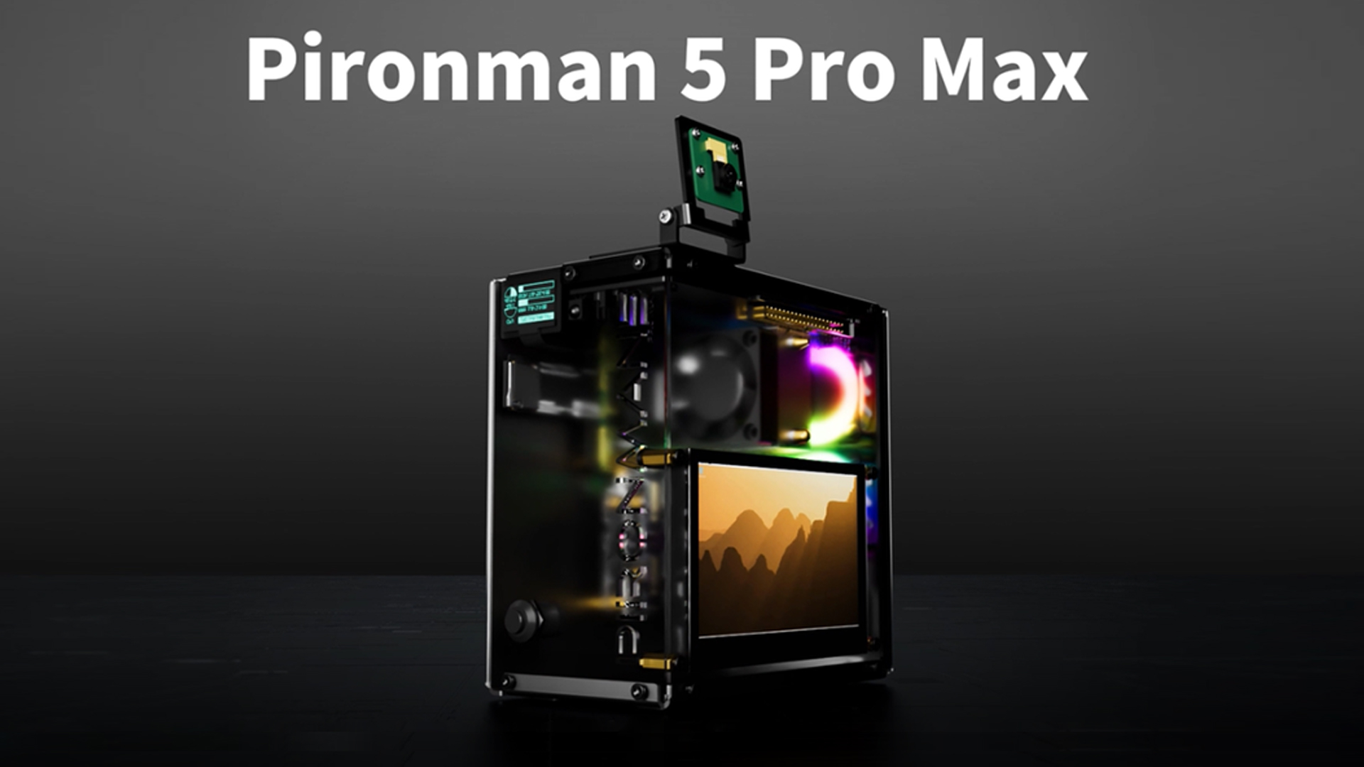 Amazon.co.jp: Raspberry Pi 5 用 ミニPCケース Pironman 5 Pro Max