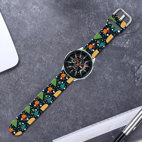 Miniatura 7 de Correas de reloj de dibujos animados compatibles con Samsung Galaxy Watch 1.811 inGalaxy Watch 3 1.772 inSamsung Gear S3 FrontierClassic Strap,