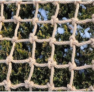 HXRW Climbing Net for Kids Rope Net Balcony Stair Anti-Fall Net Outdoor Sports Obstacle Net for Backyard Garden Kids Playground&Playground Sets for Backyards (Size : 2 * 3m(6.6 * 9.9ft))