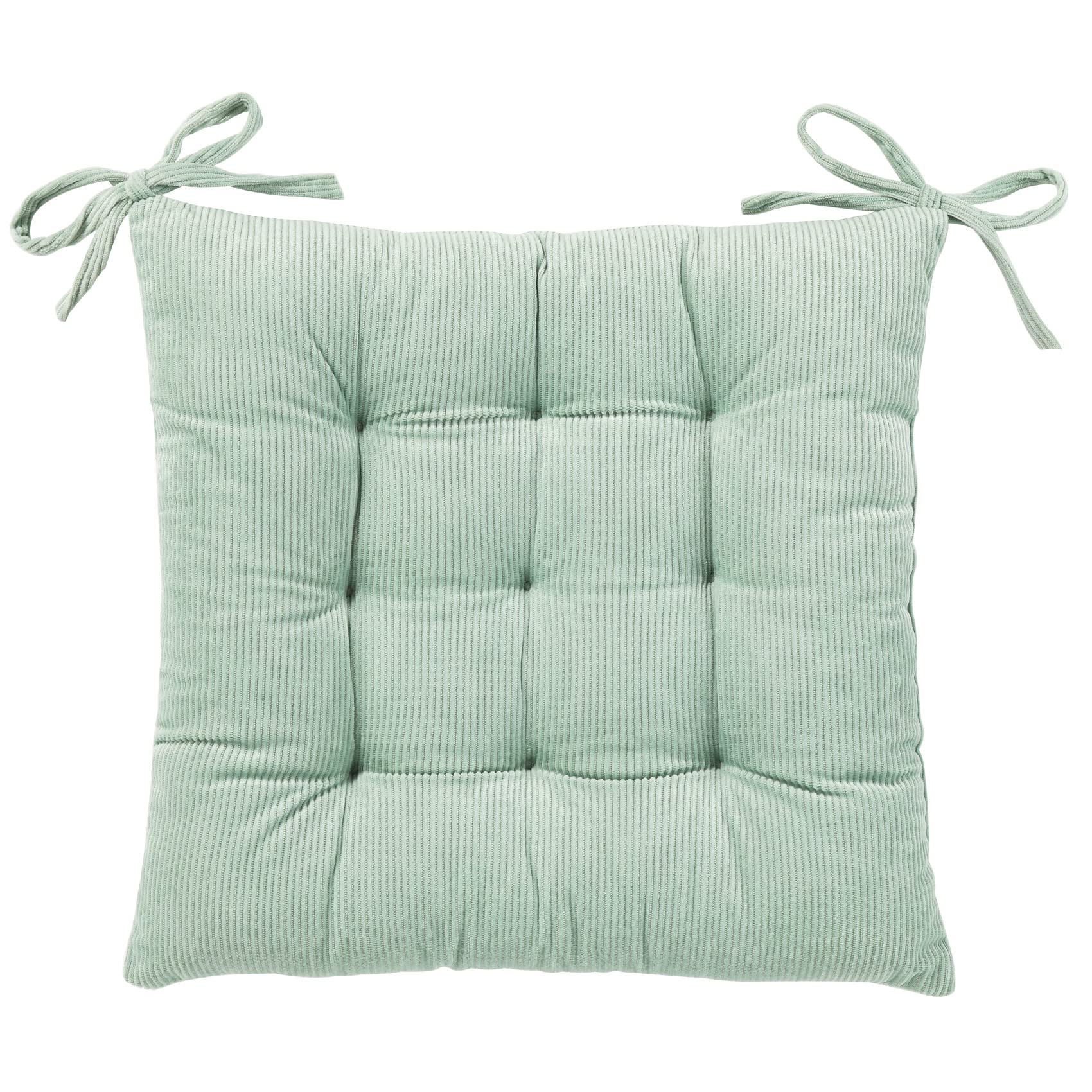HLOVME Corduroy Chair Cushion with Ties Ultra Soft Warm Floor