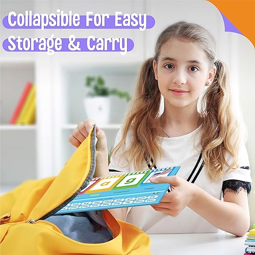 Miniatura 6 de CVCC y CCVC Flip Charts, 40 Words Builder Phonic Games Independiente Rotafolio Manipulativo Juguete de Ortografía Herramienta Educativa de