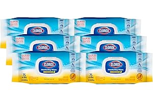Clorox Disinfecting Wipes: The Ultimate Cleaning Solution for Sanitized Surfaces (75 Wipes)