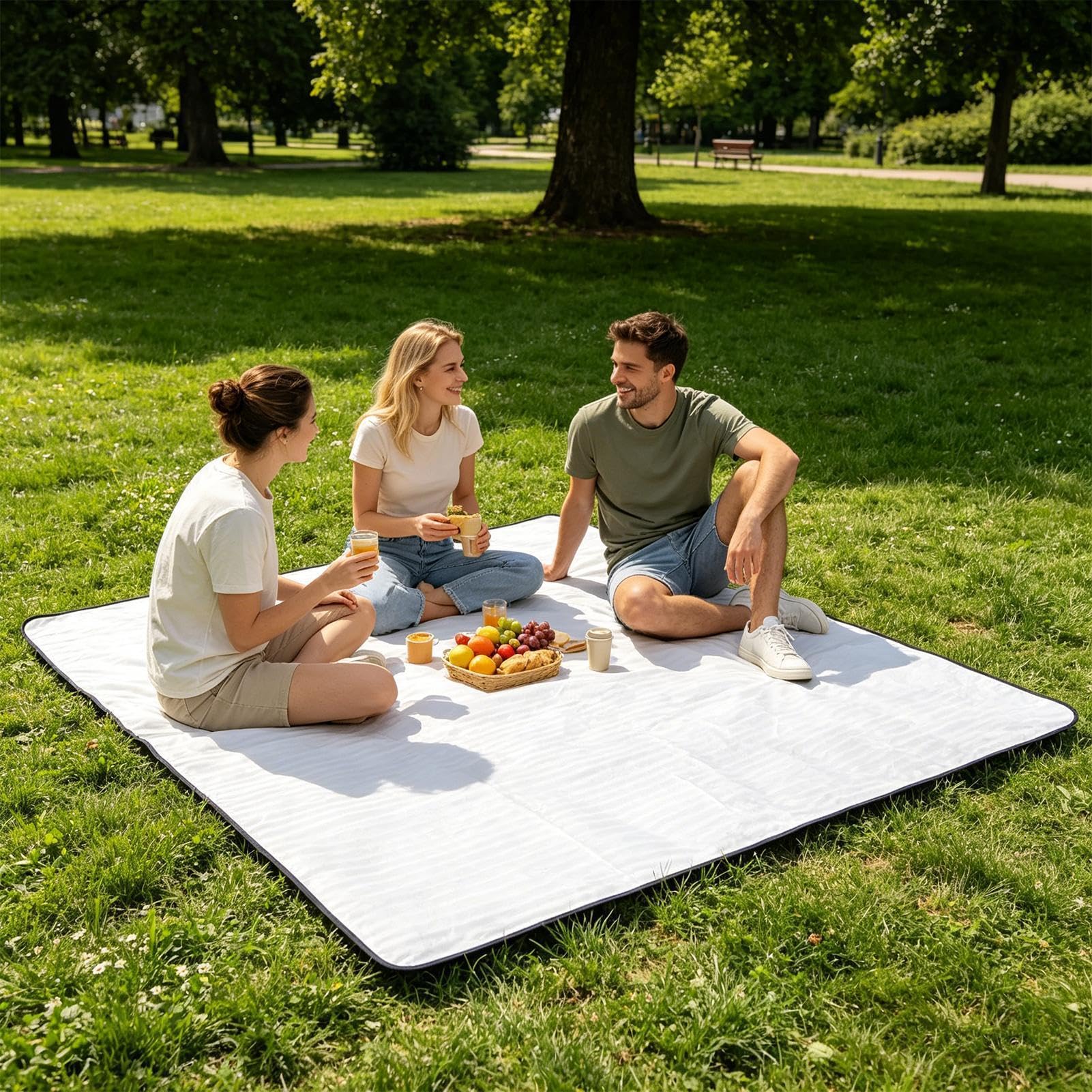 Mata z pianki, podkładka termoizolacyjna, na kemping, dla kobiet i mężczyzn, trekkingu, na festiwal, piknik, wspinaczkę górską, do ogrodu, parku