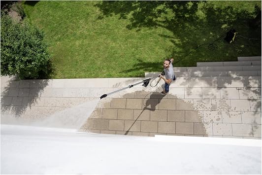 Karcher TLA 4 Telescopic Spray Lance High Pressure Washer Accessory, Black