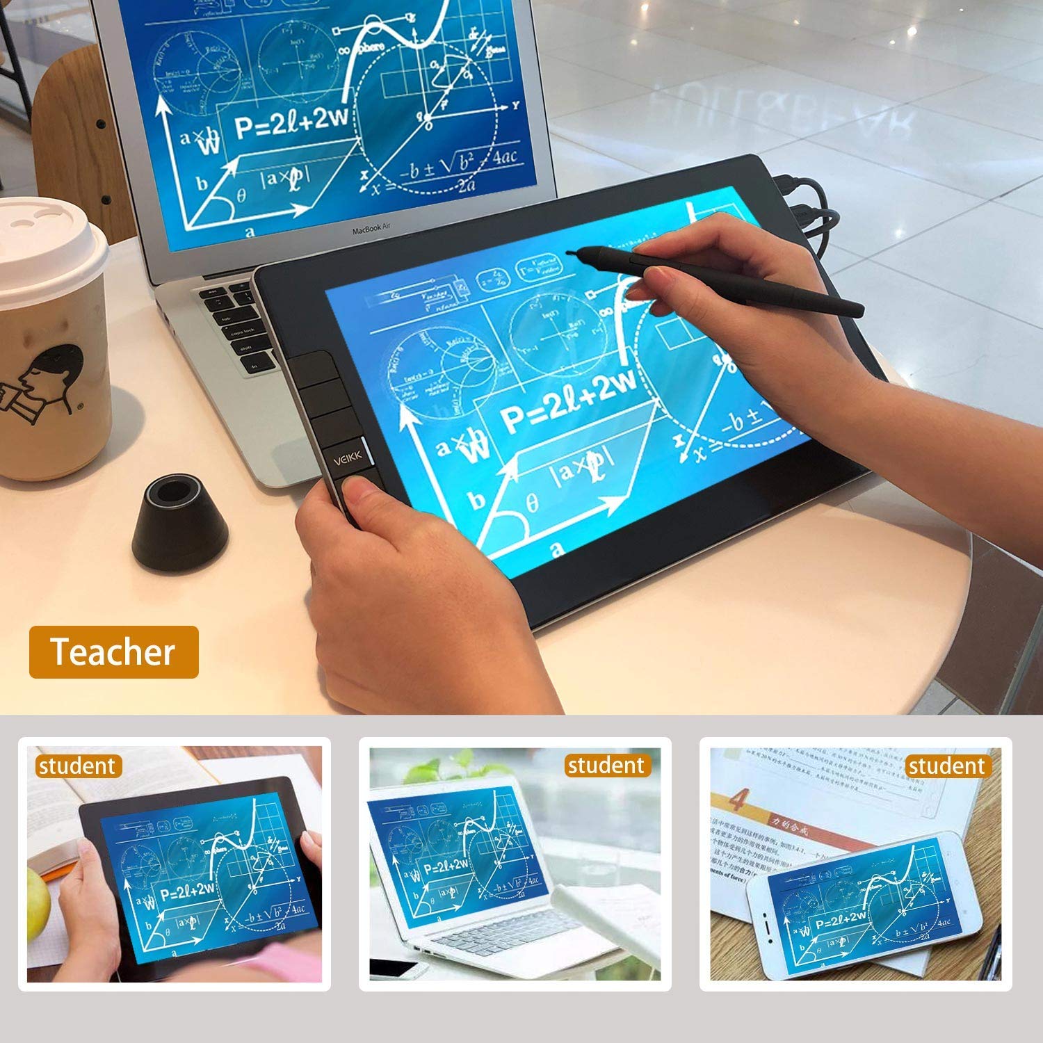Veikk graphics tablet VK1200 LCD