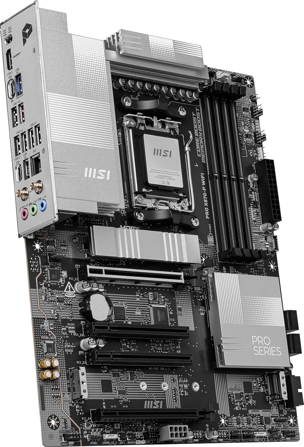 MSI PRO X870-P WiFi X870 Chipset ATX Motherboard MB6591