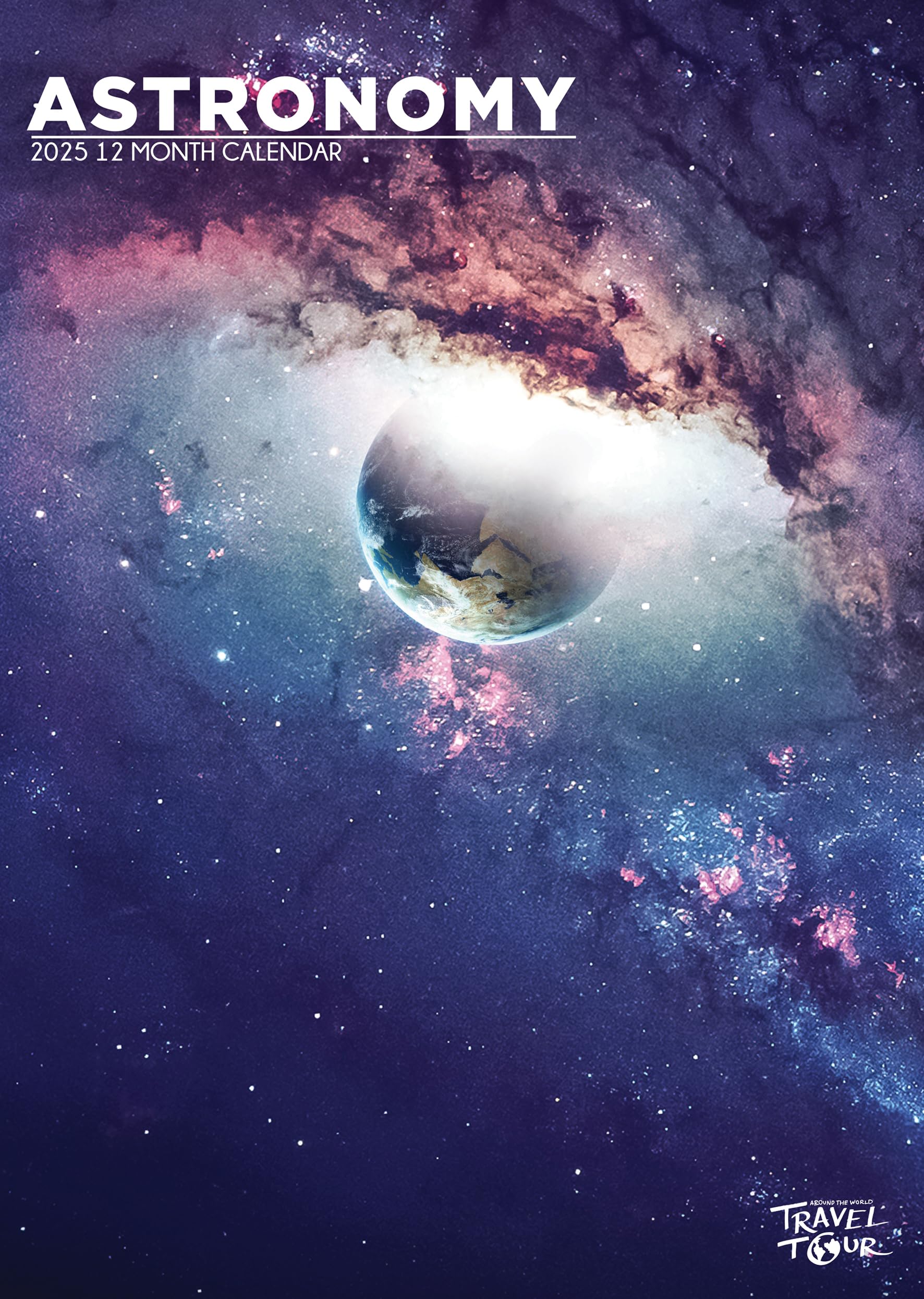 Astronomy 2025 - A3 Size Wirobound Calendar