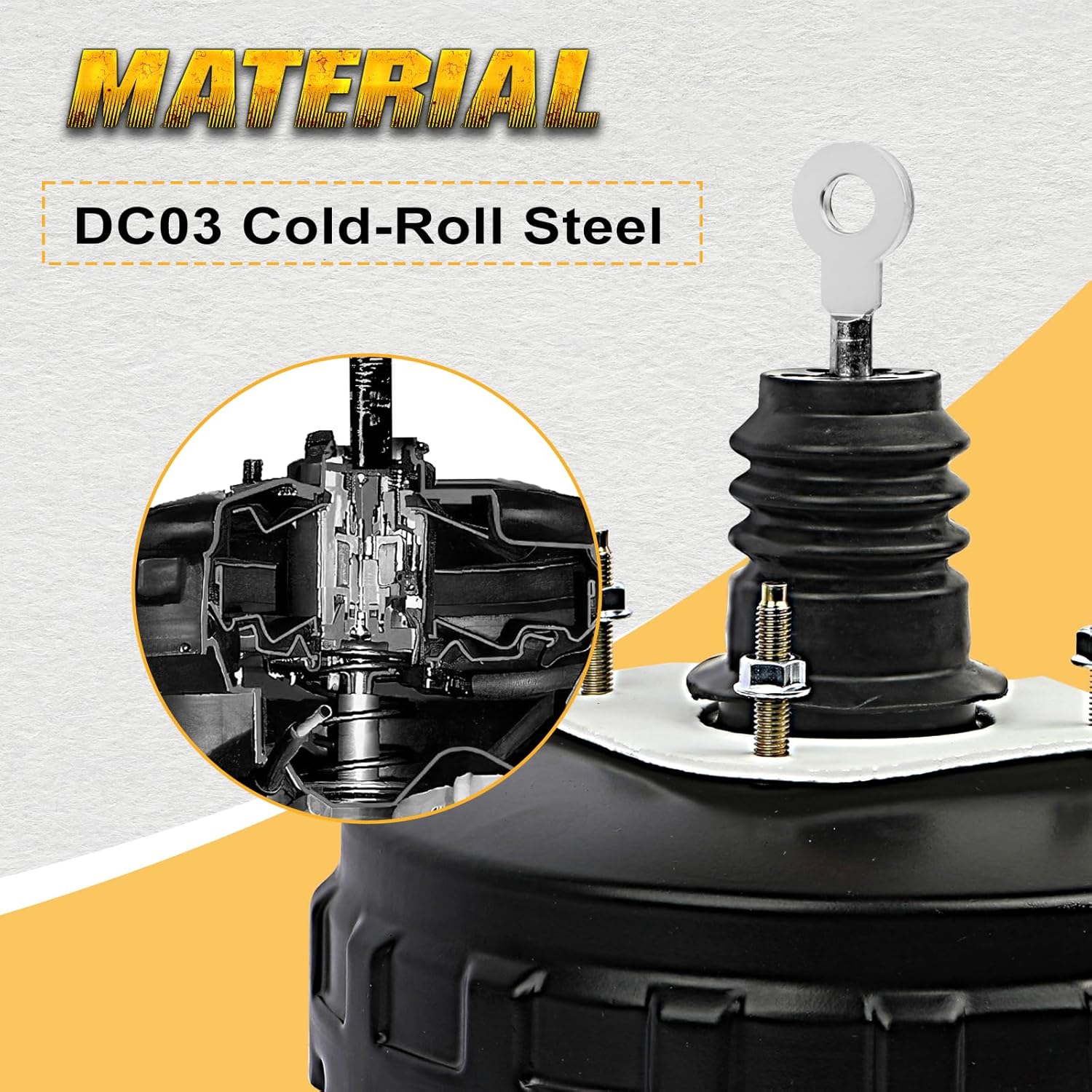 Vacuum Power Brake Booster Fit For Jeep Grand Cherokee 2005# 5143288AA; 54-71916