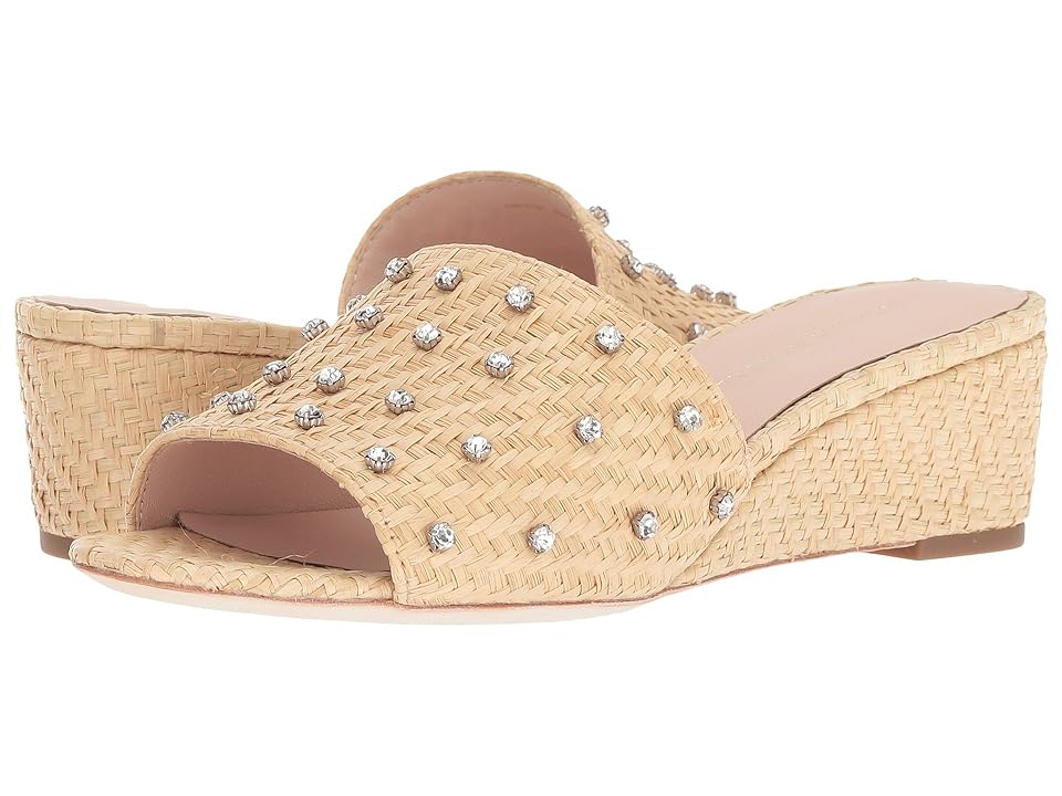 

Loeffler Randall Tilly (Natural/Clear) Women's Shoes, Gold