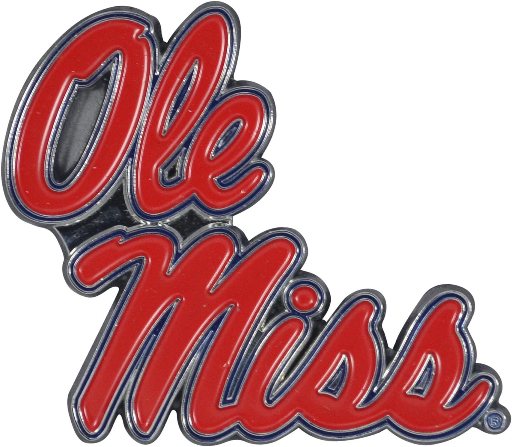 University of Mississippi (Ole Miss) Color Emblem 3"x3.2"
