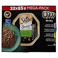 Sheba Sauce Collection Selezione Assortita Cibo Umido per Gatti