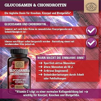 Glucosamine Chondroitin - Glucosamine Chondroitin High Dose - SCHEUNENGUT