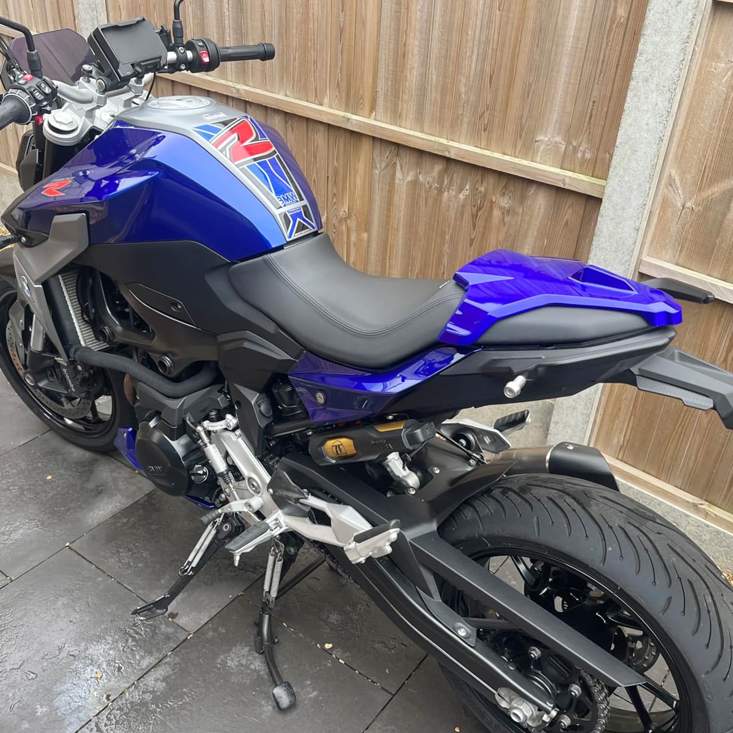 Motorrad Soziusabdeckung Heckabdeckung für BMW F900R F 900 R 2020-2024, Blau