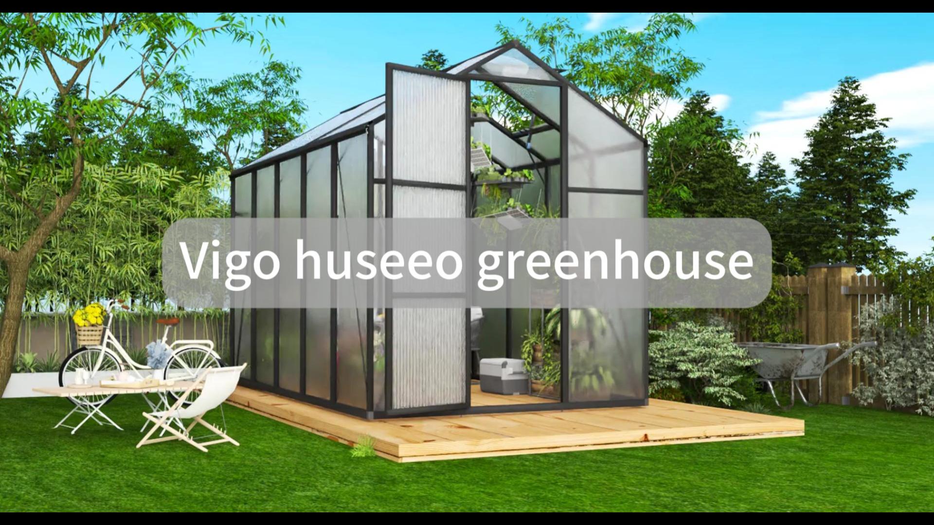Amazon.com : Vigo huseeo 7.2FT High 6*8.2FT Greenhouse for